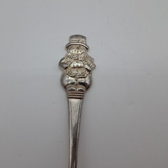 Christmas Utensils -Snowman Cake Knife & Santa Serving Spoon - Picture 5 of 11